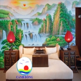 Tranh Phong Cảnh Trang Trí Tường In Kích Thước Theo Yêu Cầu