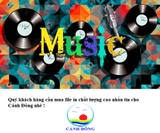 Decal Dán Tường Âm Nhạc Music Trang Trí Quán, Dán Kính, Gỗ Màu Sắc Độc Đáo