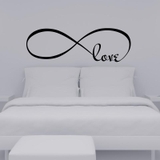 Decal dán tường tình yêu love vô cực