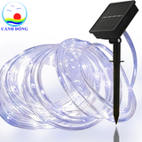 Dây đèn led trang trí sạc pin năng lượng mặt trời Cảnh Đông - Trang trí sân vườn, cửa hàng