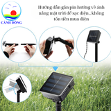 Dây đèn led trang trí sạc pin năng lượng mặt trời Cảnh Đông - Trang trí sân vườn, cửa hàng