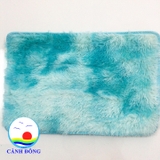 Thảm lông lót sàn cỡ nhỏ trang trí tiện lợi