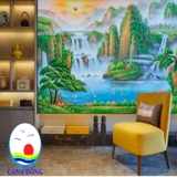 Tranh Phong Cảnh Trang Trí Tường In Kích Thước Theo Yêu Cầu