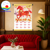 Lịch Tết 2026 Mã Đáo Thành Công – Quà Tặng Tết Bính Ngọ Cảnh Đông - Lịch 2026 ngày âm dương - Nhận In Theo Yêu Cầu