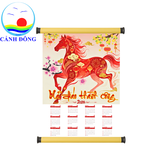 Lịch Tết 2026 Mã Đáo Thành Công – Quà Tặng Tết Bính Ngọ Cảnh Đông - Lịch 2026 ngày âm dương - Nhận In Theo Yêu Cầu