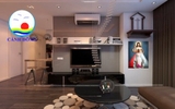 Decal dán tường Chúa Jesus và Đức Mẹ Maria dang tay ban ơn