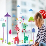 Trang trí phòng bé sinh động dễ thương decal dán tường combo sang trọng size lớn