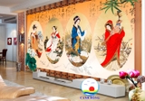 Giấy dán tường tứ đại mỹ nhân Trung Hoa