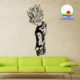 Decal dán tường SonGoKu Dragon Ball trang trí ấn tượng