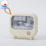 Đèn tranh LED 3D Cảnh Đông – Ánh sáng đổi màu – Quà tặng, đèn ngủ decor