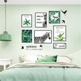 Tranh dán tường green life thiên nhiên tươi mát trang trí sang trọng