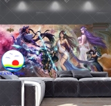 Decal game dán tường, kính, gỗ độc đáo ấn tượng, sang trọng - in theo size yêu cầu trên nhiều chất liệu - sẵn keo dán dễ