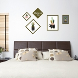 Tranh dán tường combo chữ sang trọng HAVE A NICE DAY ngày mới tốt lành hạnh phúc