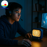 Đèn tranh LED 3D Cảnh Đông – Ánh sáng đổi màu – Quà tặng, đèn ngủ decor