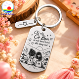 Móc khóa inox khắc mã QR , logo , khắc theo yêu cầu , quà tặng lưu niệm Cảnh Đông