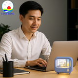 Đèn tranh LED 3D Cảnh Đông – Ánh sáng đổi màu – Quà tặng, đèn ngủ decor