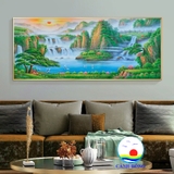 Tranh Phong Cảnh Trang Trí Tường In Kích Thước Theo Yêu Cầu