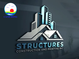 Thiết kế logo ngành xây dựng theo mệnh tương sinh và màu sắc ấn tượng