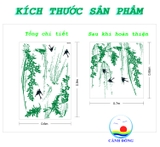 Giấy dán tường phong cảnh thiên nhiên tươi mát và ngập tràn sức sống