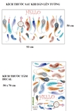 Decal dán tường dreamcatcher – lưới bắt giấc mơ ngủ ngon