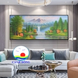 Tranh Dán Tường Phong Cảnh Non Nước Hữu Tình, Sang Trọng