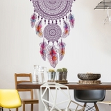 Decal dán tường nghệ thuật Dreamcatcher trang trí homestay, phòng khách, phòng ngủ  kiểu cách hiện đại sang trọng