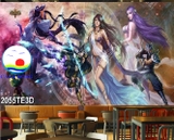 Decal game dán tường, kính, gỗ độc đáo ấn tượng, sang trọng - in theo size yêu cầu trên nhiều chất liệu - sẵn keo dán dễ