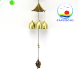 Chuông gió phong thủy đôi voi chiêu tài vượng khí