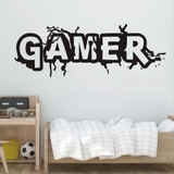 Decal dán tường gamer phong cách