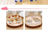 Combo 2 chú heo pha lê đường kính 4cm trang trí ý nghĩa