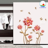 Giấy dán tường hoa sang trọng