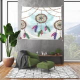 Tranh vải treo tường dreamcatcher trang trí  đáng yêu