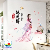 Decal dán tường thần tiên tỉ tỉ xinh đẹp