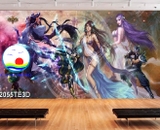 Decal game dán tường, kính, gỗ độc đáo ấn tượng, sang trọng - in theo size yêu cầu trên nhiều chất liệu - sẵn keo dán dễ