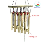 Chuông gió phong thủy rước tài lộc sang trọng