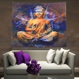 Tranh vải treo tường Phật A Di Đà trang trí sang trọng