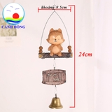 Chuông gió sóc dễ thương