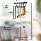 Chuông gió phong thủy rước tài lộc sang trọng