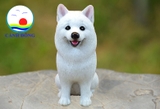 CHÓ SAMOYED TRẮNG TƯỢNG MÔ HÌNH ĐẸP