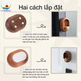 Chuông cửa bình an may mắn, chuông chống trộm , chuông gắn cửa, chuông gió gỗ
