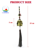 Chuông gió phong thủy ĐÔI VOI CHIÊU TÀI VƯỢNG KHÍ
