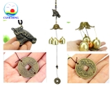 Chuông gió phong thủy thiềm thừ ba chuông thu hút tài lộc