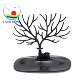 Khay đựng trang sức sừng con hươu giá treo nhánh cây tiện lợi