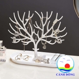 Khay đựng trang sức sừng con hươu giá treo nhánh cây tiện lợi