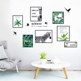 Tranh dán tường green life thiên nhiên tươi mát trang trí sang trọng
