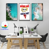 Tranh động lực thành công làm việc tích cực dán tường, kính, gỗ, trang trí văn phòng, góc học tập, phòng làm việc, cửa hàng- in theo size yêu cầu trên nhiều chất liệu - sẵn keo dán dễ