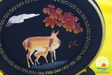 Đĩa phong thủy than hoạt tính nai vàng ý nghĩa