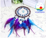 DREAMCATCHER LƯỚI GIẤC MƠ - BÙA NGỦ NGON MÀU TÍM XANH