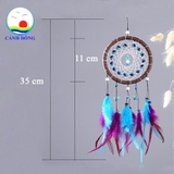 DREAMCATCHER LƯỚI GIẤC MƠ - BÙA NGỦ NGON MÀU TÍM XANH