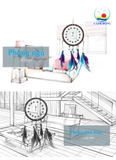 DREAMCATCHER LƯỚI GIẤC MƠ - BÙA NGỦ NGON MÀU TÍM XANH